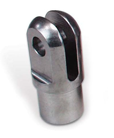 Pro Werks PWC73-964-2 Slot Clevises Weld-In 1/8" Slot w/ 5/16" Hole Fits Tube Size 5/8" O.D X .058"