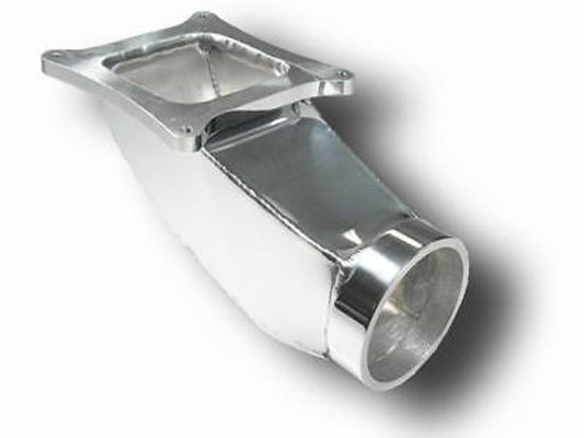 Pro Werks PWC76-144 4Bbl Square Bore To 4" Velocity Adaptor Blower Or Turbo App