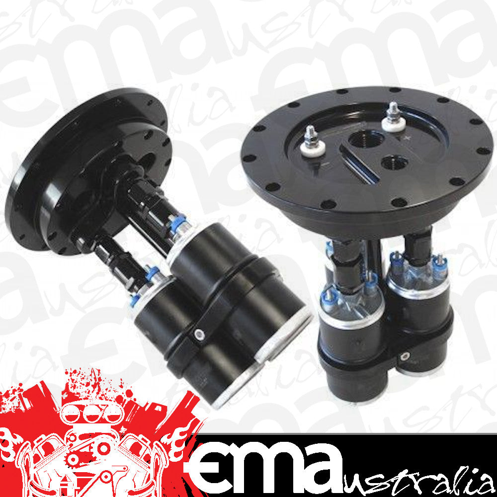 Aeroflow AF64-4050BLK Aeroflow Billet Triple Pump Hanger Weld Use 49-1013 Pumps