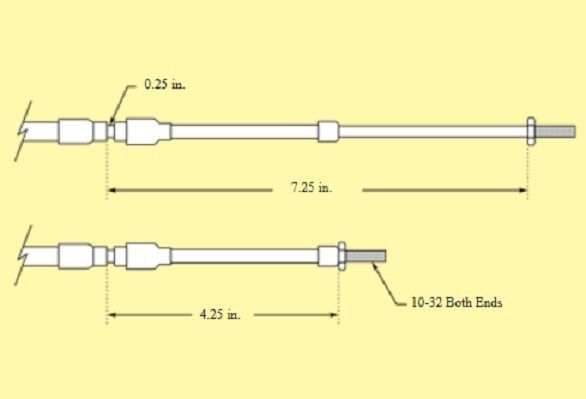Pro-Werks PWC93-072 72" Ultimate Silver Jacket Morse Type Cable