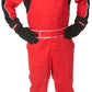 Pyrotect PY210202 Sportsman Deluxe One Piece Red Racing suit Medium SFI-5 Two Layer Nomex