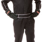 Pyrotect PY210401 Sportsman Deluxe One Piece Black Racing suit Large SFI-5 Two Layer Nomex