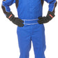 Pyrotect PY210403 Sportsman Deluxe One Piece Blue Racing suit Large SFI-5 Two Layer Nomex