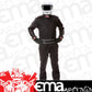 Pyrotect PY210501 Sportsman Deluxe One Piece Black Racing suit x-Large SFI-5 Two Layer Nomex