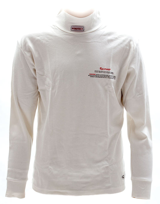 Pyrotect PY4700100 Inner Wear Turtle Neck Top Small White SFI ApprOved</Span>