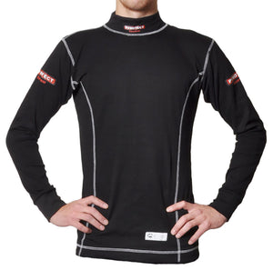 Pyrotect PY4800600 Inner Wear Turtle Neck Top 2x-Large Black SFI ApprOved
