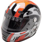 Pyrotect PY9022005 Tribal Graphic Pro Airflow Full Face Helmet Medium w/ Clear Shelid. Snell Sa2010 Rated