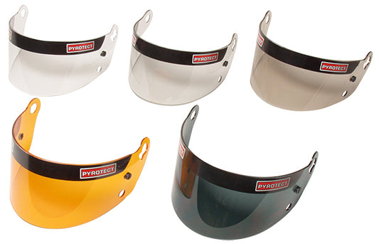 Pyrotect PY9725-10 Chrome Helmet Shield suits Sa2010 And Sa2015 Helmets