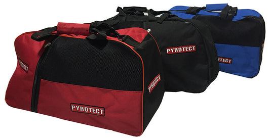 Pyrotect PYB0020 3-Compartment Gear Bag Back Pack Or Cary Bag Style - Red