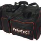 Pyrotect PYB0050 6-Compartment Gear Bag Black Only