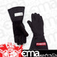 Pyrotect PYG2410000 Two Layer Black Nomex Racing GlOves Large SFI 3.5/5