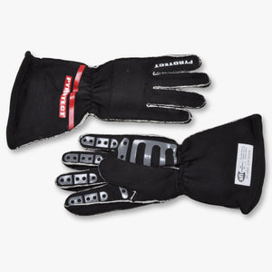 Pyrotect PYG3610 Pro-Series Two Layer Driving GlOves 2x-Large Black SFI 3.5/5