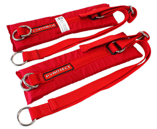 Pyrotect PYH700202 Professional Series Nomex Arm Restraints Adult Red