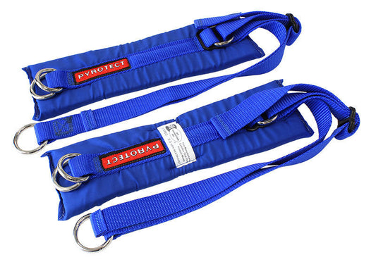 Pyrotect PYH700203 Professional Series Nomex Arm Restraints Adult Blue