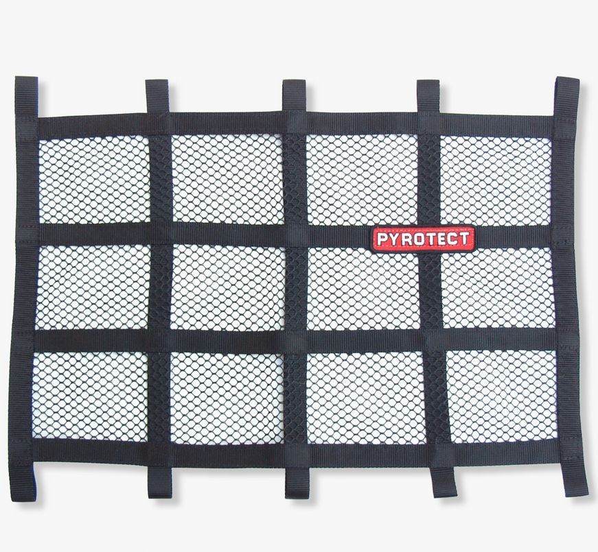 Pyrotect PYNx50591 Window Net Black 18" x 24" SFI 27.1 Rated