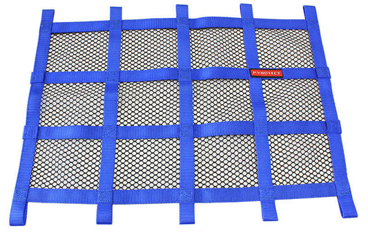 Pyrotect PYNx50593 Window Net Blue 18" x 24" SFI 27.1 Rated