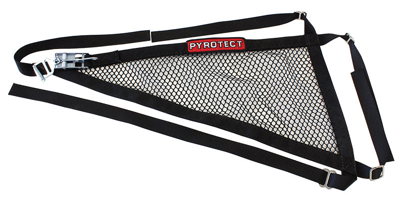 Pyrotect PYNx50710 Sprint Car Net Black Left