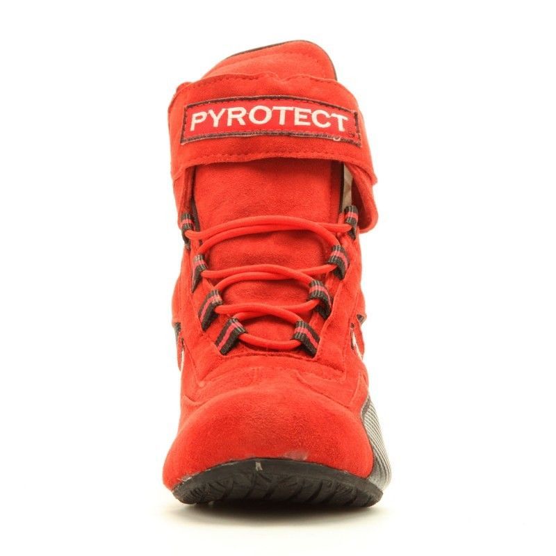 Pyrotect PYx44090 Ankle Top Racing Shoes Red Size 9 SFI-5 Rated