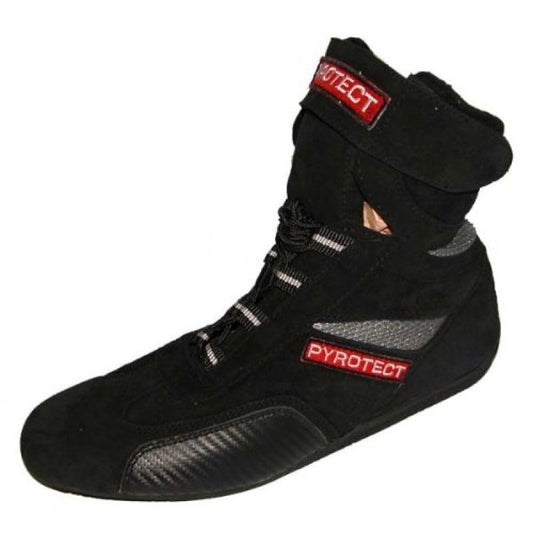 Pyrotect PYx48060 Ankle Top Racing Shoes Black Size 6 SFI-5 Rated