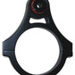 Aeroflow AF64-4104BLK Billet Exhaust Hangers 3" Black with Soft Hitemp Boot