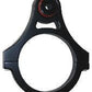 Aeroflow AF64-4106BLK Billet Exhaust Hangers 3.5" Black with Soft Hitemp Boot