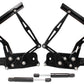 Aeroflow AF64-4128BLK Billet Bonnet Hinge Kit Black Lc - Lj - Holden Torana