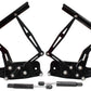 Aeroflow AF64-4129BLK Billet Bonnet Hinge Kit Black Holden Hk - Ht - Hg