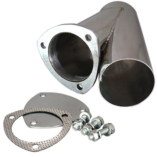 Quicktime Performance QTP10250 2.5" Y-Branch Cutout Polished S/Steel Weld-On