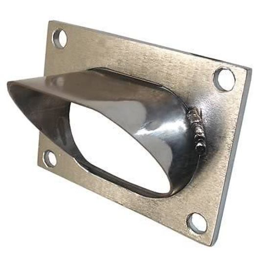 Quicktime Performance QTP11338 Performance Oval S/S Turn Down for Single Or Dual Cutout