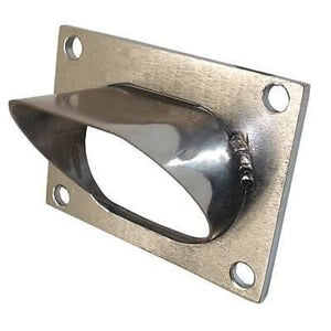 Quicktime Performance QTP11338 Performance Oval S/S Turn Down for Single Or Dual Cutout