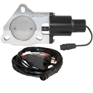 Quicktime Performance QTPEC30 3" Single Electric Exhaust Cut Out Kit