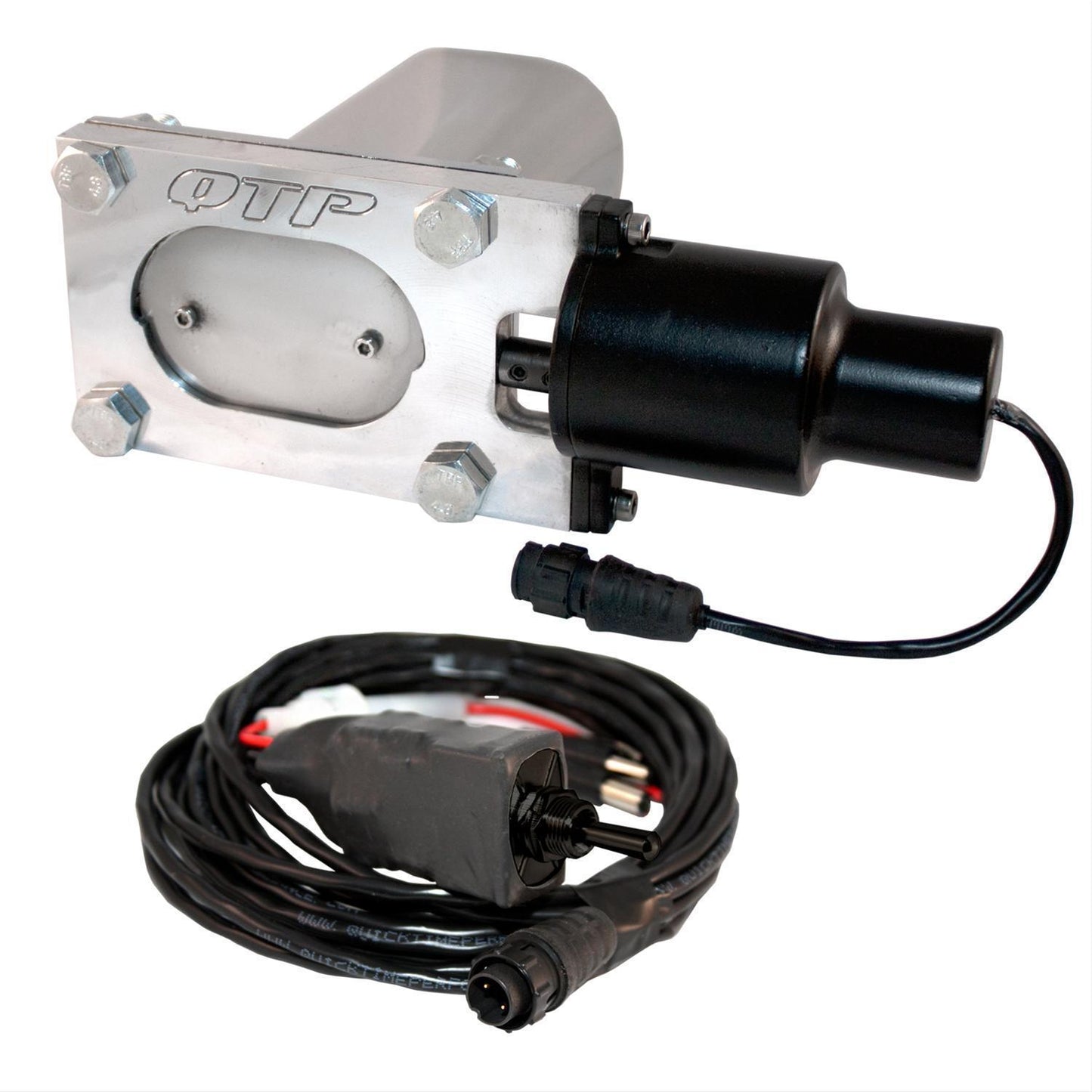 Quicktime Performance QTPEC33 Oval 2.5 x 3" Single Electric Exhaust Cut Out Kit