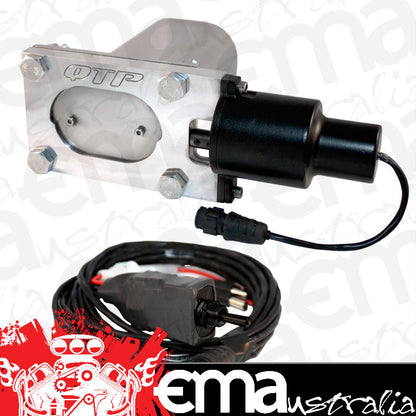 Quicktime Performance QTPEC33 Oval 2.5 x 3" Single Electric Exhaust Cut Out Kit