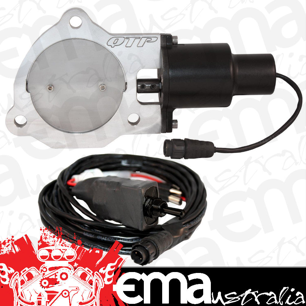 Quicktime Performance QTPEC35 3.5" Single Electric Exhaust Cut Out Kit