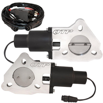 Quicktime Performance QTPEC50 2-1/2" Dual Electric Exhaust Cut Out Kit