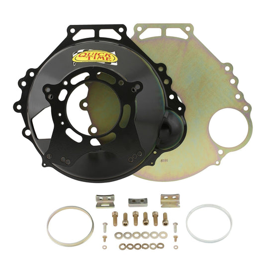 Quicktime Performance QTRM-6060 Steel Bellhousing Kit Ford SB V8 To T5 & Tremec Trans
