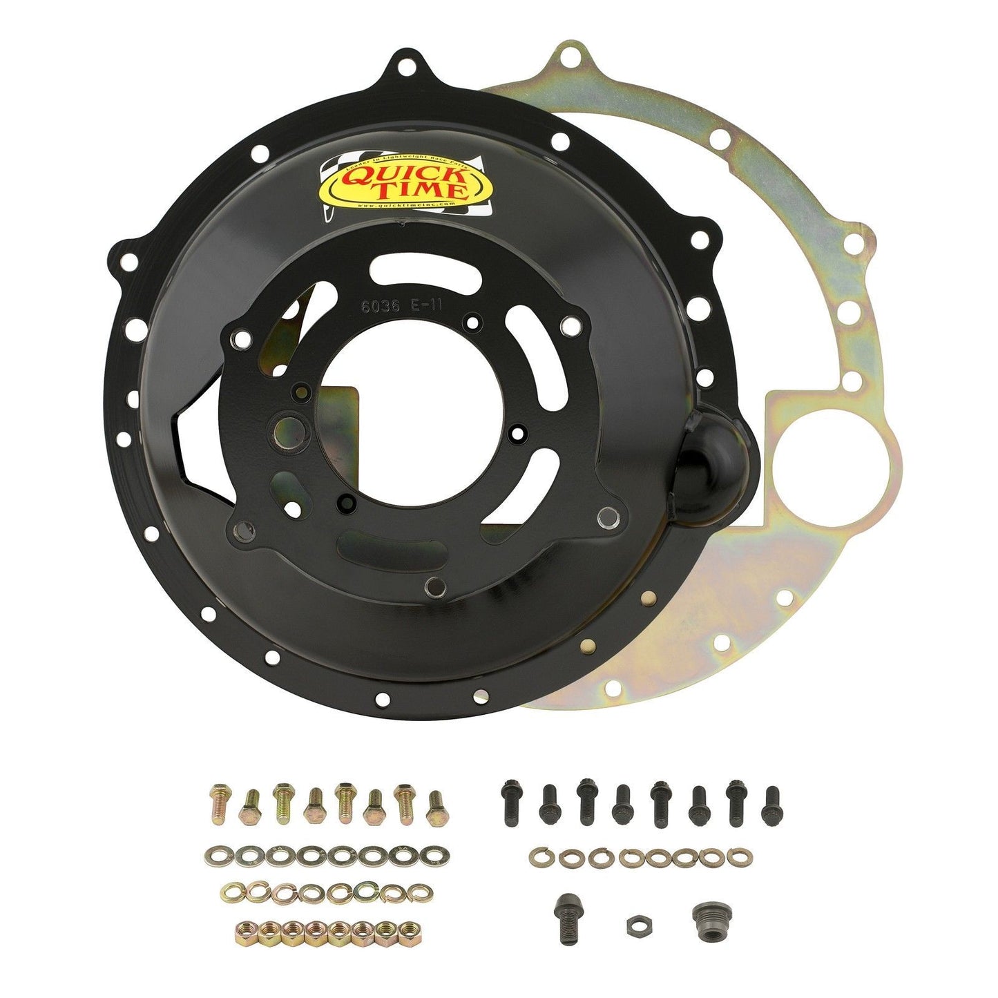 Quicktime Performance QTRM-6063 Steel Sfi Bellhousing Kit Ford SB V8 To Top Loader T10 Tko