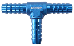 Aeroflow AF64-4207 Aluminium T Piece 15.8mm 5/8" Blue Tee Piece