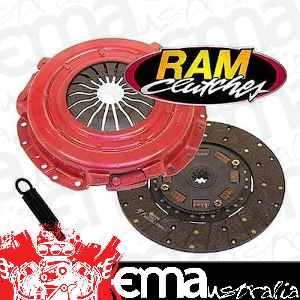 RAM RAM88952HDX Hdx Organic 11" Clutch Kit Ford Modular 4.6L V8 10 Spline 6 Bolt