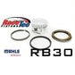 Engine Master Australia RB30-86.5mmKIT Rb30-86.5mmkit Racetec Forged Piston & Ring Set 6Cyl For Nissan Holden Rb30 Turbo 86.5mm Bore