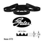 RCD RCD1310144075PS KeVLar Polychain Gt2B Blower Belt 8Mgt-1440-75 suit Doorslammer & Alcohol