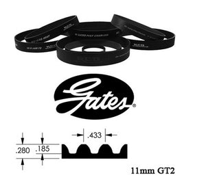 RCD RCD1330-1595-84 Blower Belt 11 mm Top F Uel11mm x 1595mm x 84