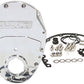 AEROFLOW BILLET 2 PCE TIMING COVER CHEV SB 262-350 POLISHED AF64-4350P