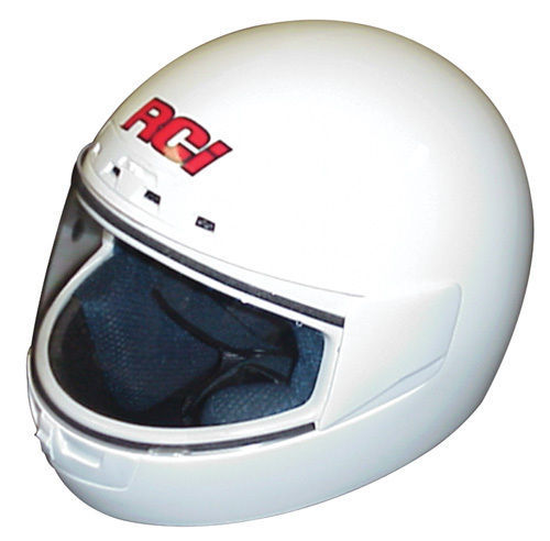 RCI RCI3035W Full Face Helmet x-Large 7-3/4" White Snell M2010 Rated