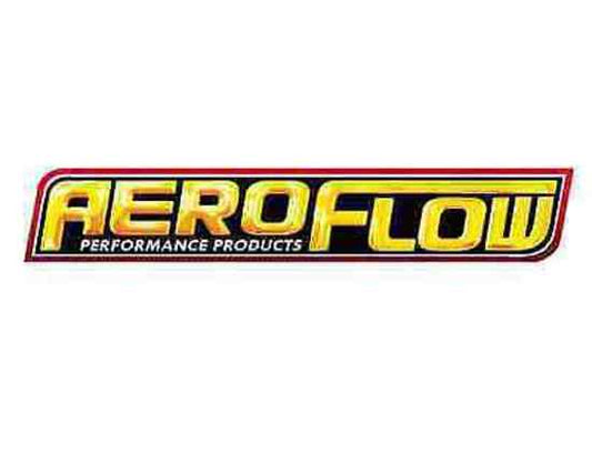 Aeroflow AF64-4356S Ford Efi Regulator Adapter -6AN with .435" Shank Silver