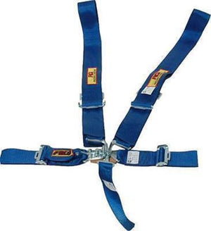 RCI RCI9210C 5 Point 3" Latch Type Racing Harness Blue Pull Down SFI 16.1