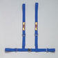RCI RCI9450C 4 Point 2" Street Racing Harness Blue Non SFI