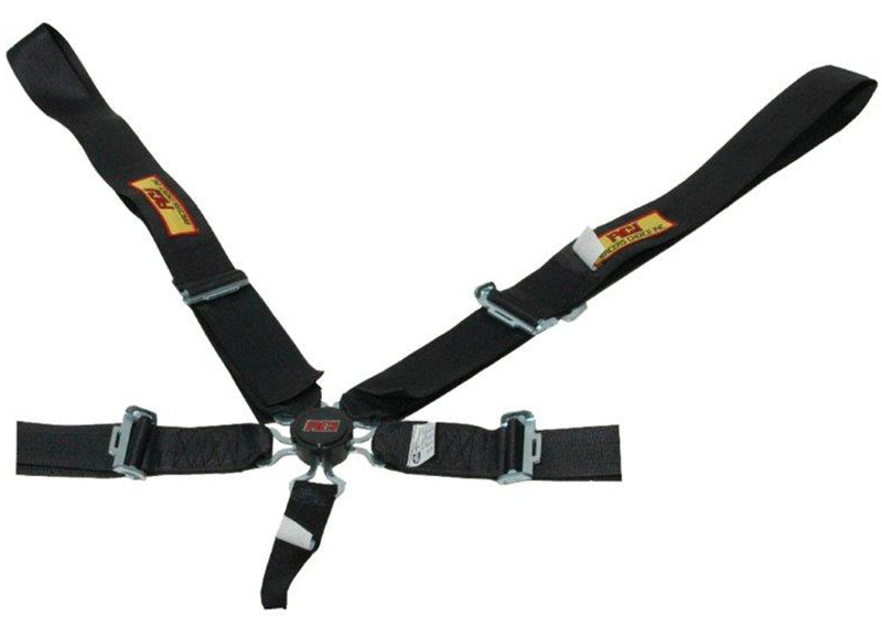 RCI RCI9510CD 5 Point 3" Cam-Lock Type Racing Harness - Black Pull Up Type. SFI 16.1 Rated