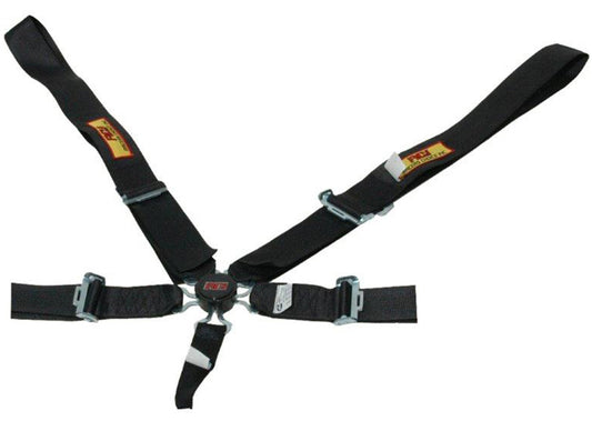 RCI RCI9510CD 5 Point 3" Cam-Lock Type Racing Harness - Black Pull Up Type. SFI 16.1 Rated