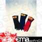 RCI RCI9516D Nomex Single Layer Racing GlOves Small - Black SFI 3-3 Rated